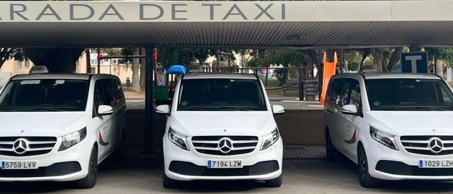 Flota de taxis Mercedes